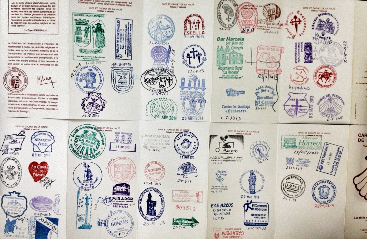 Pilgrims' credentials