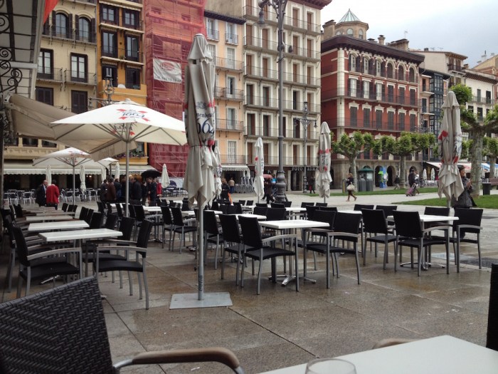 Café Iruña en Pamplona